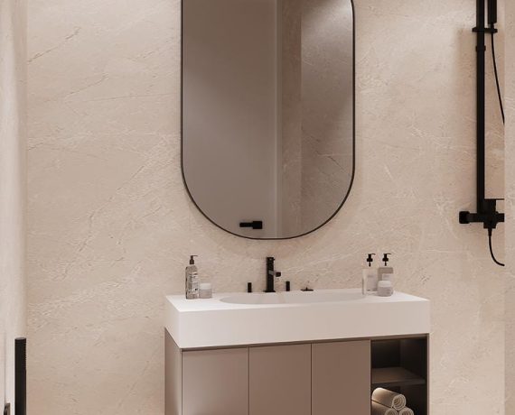 Oval Shape Wall Mirror