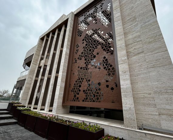 Aluminium Mashrabiya Screen Gulf Extrusions System