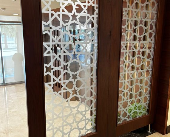 Aluminium Mashrabiya Partition