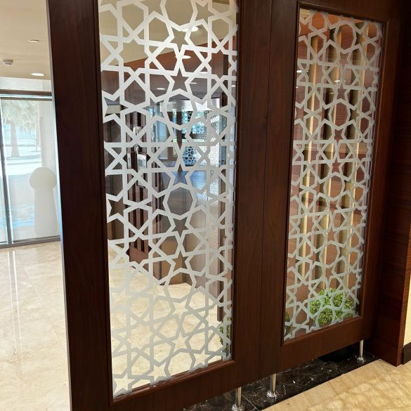 Aluminium Mashrabiya Partition