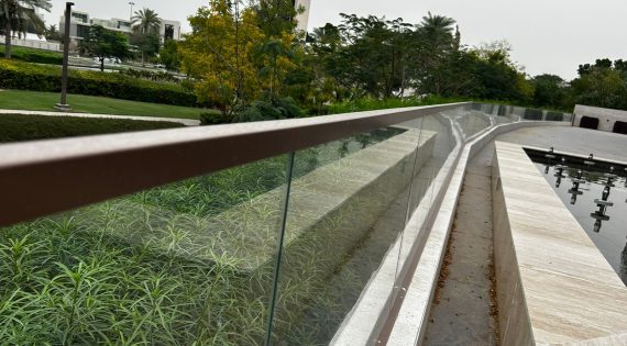 Glass Balustrade Railing Schuco System